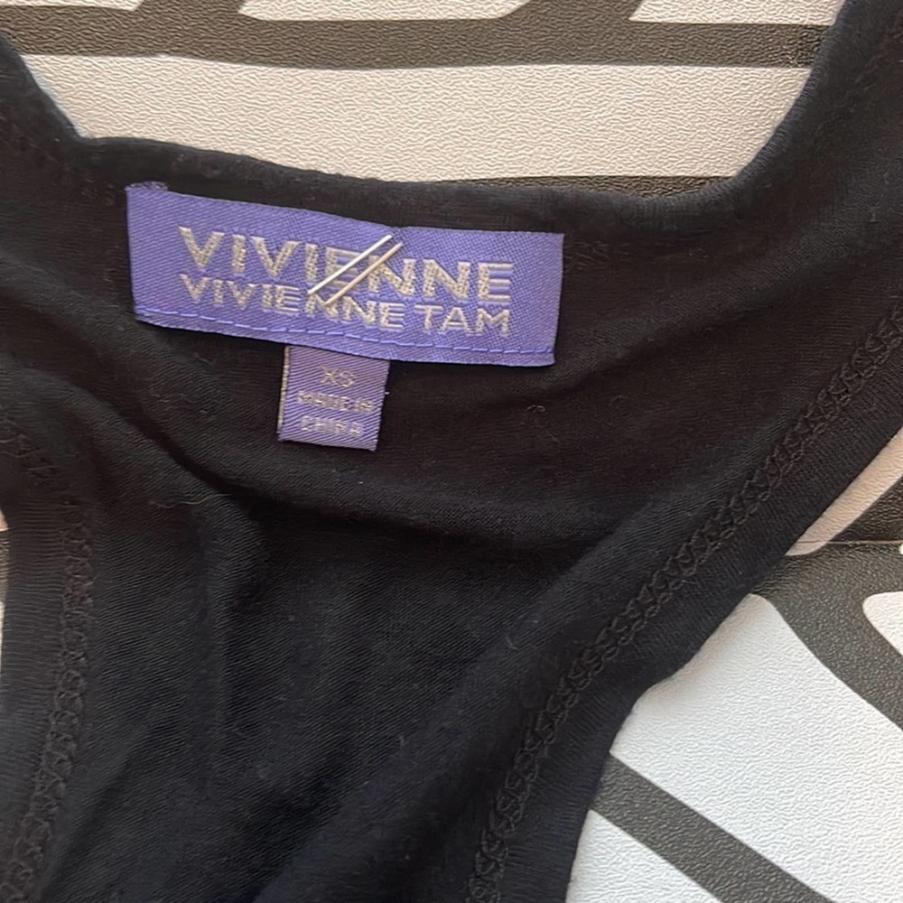 Vivienne Tam Racerback tissue tank top - Picture 4 of 6